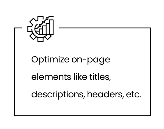 An image illustrating the optimization of a title and description.